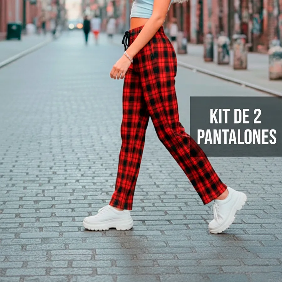 AD2515 KIT DE 2 PANTALONES 6762
